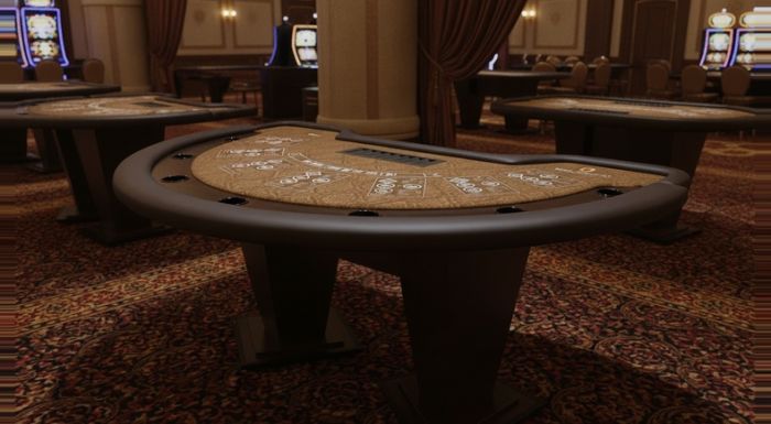 Mesa de Black Jack e Ultimate Poker de Cassino - BJ7